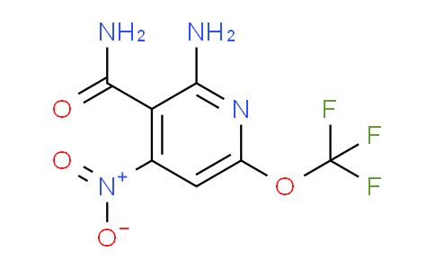 2-Amino-4-nitro-6-(trifluoromethoxy)pyridine-3-carboxamide