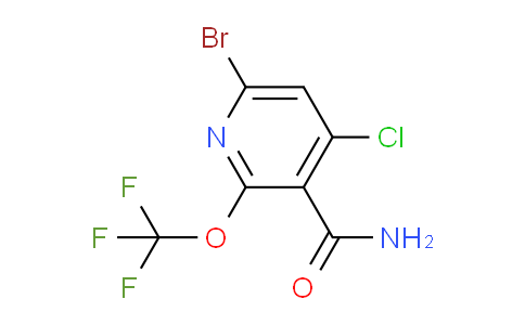 AM87256 | 1806114-91-9 | 6-Bromo-4-chloro-2-(trifluoromethoxy)pyridine-3-carboxamide