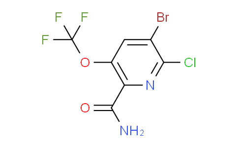 AM87266 | 1804393-26-7 | 3-Bromo-2-chloro-5-(trifluoromethoxy)pyridine-6-carboxamide