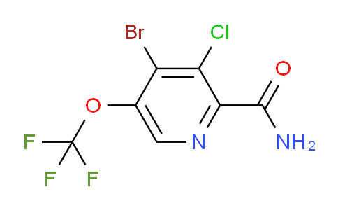 AM87283 | 1806106-15-9 | 4-Bromo-3-chloro-5-(trifluoromethoxy)pyridine-2-carboxamide