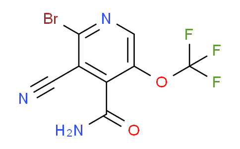AM87291 | 1803667-35-7 | 2-Bromo-3-cyano-5-(trifluoromethoxy)pyridine-4-carboxamide