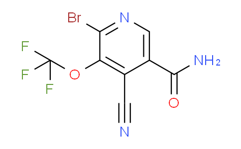 AM87293 | 1806105-84-9 | 2-Bromo-4-cyano-3-(trifluoromethoxy)pyridine-5-carboxamide