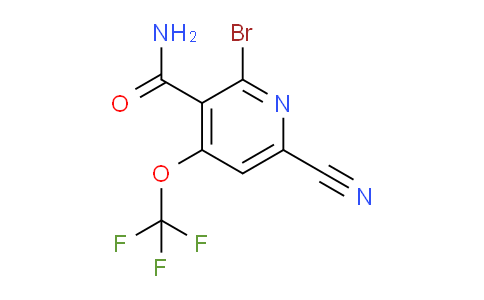 AM87303 | 1806105-98-5 | 2-Bromo-6-cyano-4-(trifluoromethoxy)pyridine-3-carboxamide