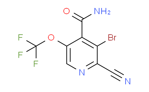 AM87307 | 1806150-66-2 | 3-Bromo-2-cyano-5-(trifluoromethoxy)pyridine-4-carboxamide