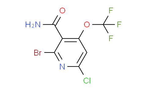 AM87317 | 1803662-41-0 | 2-Bromo-6-chloro-4-(trifluoromethoxy)pyridine-3-carboxamide