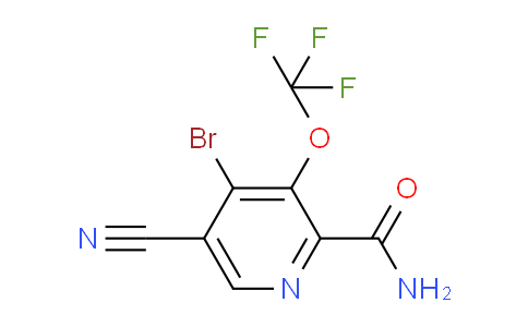 AM87321 | 1806106-64-8 | 4-Bromo-5-cyano-3-(trifluoromethoxy)pyridine-2-carboxamide