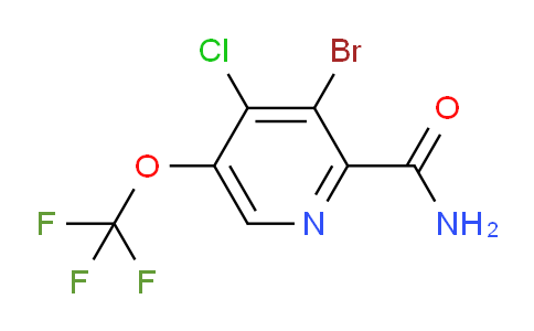 AM87327 | 1803619-50-2 | 3-Bromo-4-chloro-5-(trifluoromethoxy)pyridine-2-carboxamide