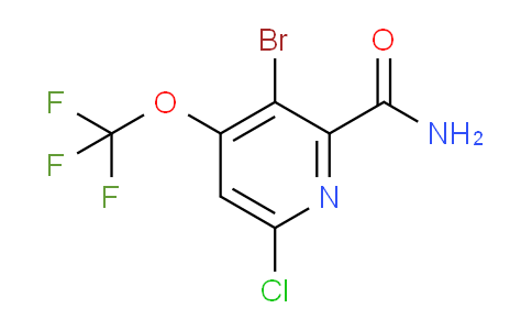 AM87341 | 1806106-20-6 | 3-Bromo-6-chloro-4-(trifluoromethoxy)pyridine-2-carboxamide