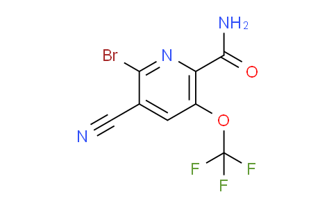 AM87344 | 1806229-18-4 | 2-Bromo-3-cyano-5-(trifluoromethoxy)pyridine-6-carboxamide
