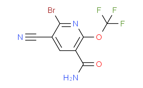 AM87345 | 1806105-81-6 | 2-Bromo-3-cyano-6-(trifluoromethoxy)pyridine-5-carboxamide