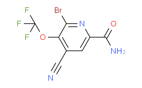 AM87346 | 1806084-27-4 | 2-Bromo-4-cyano-3-(trifluoromethoxy)pyridine-6-carboxamide