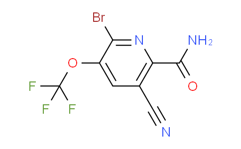 AM87350 | 1806084-38-7 | 2-Bromo-5-cyano-3-(trifluoromethoxy)pyridine-6-carboxamide