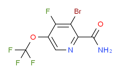 AM87357 | 1806087-15-9 | 3-Bromo-4-fluoro-5-(trifluoromethoxy)pyridine-2-carboxamide