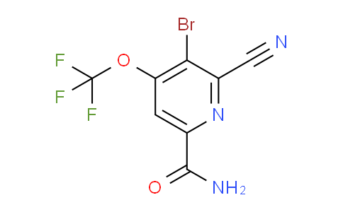 AM87360 | 1803985-90-1 | 3-Bromo-2-cyano-4-(trifluoromethoxy)pyridine-6-carboxamide