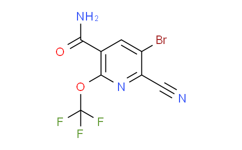 AM87361 | 1804667-61-5 | 3-Bromo-2-cyano-6-(trifluoromethoxy)pyridine-5-carboxamide
