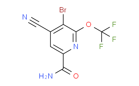 AM87362 | 1806106-16-0 | 3-Bromo-4-cyano-2-(trifluoromethoxy)pyridine-6-carboxamide