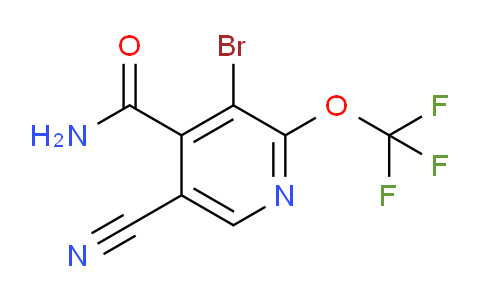 AM87367 | 1803667-71-1 | 3-Bromo-5-cyano-2-(trifluoromethoxy)pyridine-4-carboxamide
