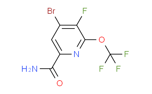 AM87371 | 1803910-11-3 | 4-Bromo-3-fluoro-2-(trifluoromethoxy)pyridine-6-carboxamide