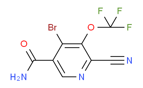 AM87374 | 1806106-40-0 | 4-Bromo-2-cyano-3-(trifluoromethoxy)pyridine-5-carboxamide