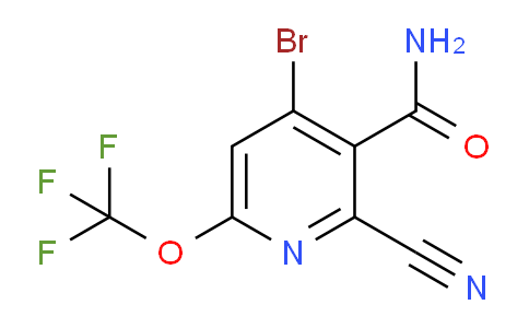 AM87376 | 1804646-79-4 | 4-Bromo-2-cyano-6-(trifluoromethoxy)pyridine-3-carboxamide