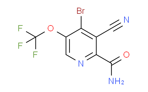 AM87378 | 1806106-53-5 | 4-Bromo-3-cyano-5-(trifluoromethoxy)pyridine-2-carboxamide