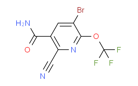 AM87381 | 1806029-17-3 | 3-Bromo-6-cyano-2-(trifluoromethoxy)pyridine-5-carboxamide