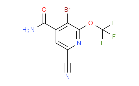 AM87383 | 1806106-81-9 | 3-Bromo-6-cyano-2-(trifluoromethoxy)pyridine-4-carboxamide