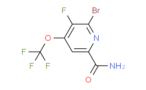 AM87384 | 1804601-10-2 | 2-Bromo-3-fluoro-4-(trifluoromethoxy)pyridine-6-carboxamide