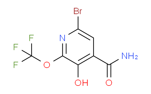 AM87390 | 1804652-54-7 | 6-Bromo-3-hydroxy-2-(trifluoromethoxy)pyridine-4-carboxamide