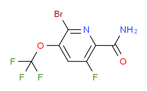 AM87393 | 1806084-37-6 | 2-Bromo-5-fluoro-3-(trifluoromethoxy)pyridine-6-carboxamide
