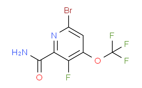 AM87394 | 1804601-18-0 | 6-Bromo-3-fluoro-4-(trifluoromethoxy)pyridine-2-carboxamide