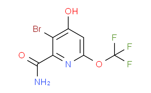 AM87402 | 1804576-29-1 | 3-Bromo-4-hydroxy-6-(trifluoromethoxy)pyridine-2-carboxamide