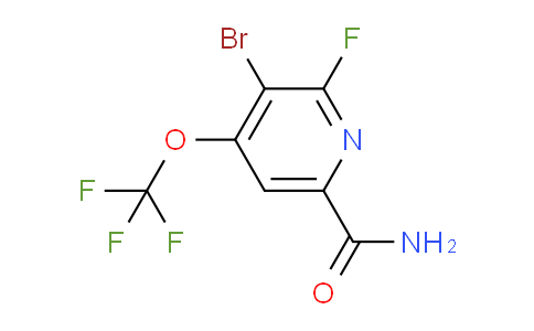 AM87404 | 1806087-14-8 | 3-Bromo-2-fluoro-4-(trifluoromethoxy)pyridine-6-carboxamide