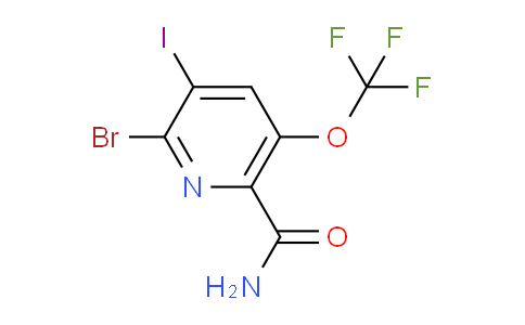 AM87421 | 1806128-14-2 | 2-Bromo-3-iodo-5-(trifluoromethoxy)pyridine-6-carboxamide