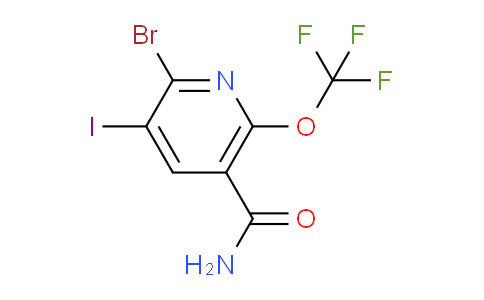 AM87422 | 1806176-62-4 | 2-Bromo-3-iodo-6-(trifluoromethoxy)pyridine-5-carboxamide