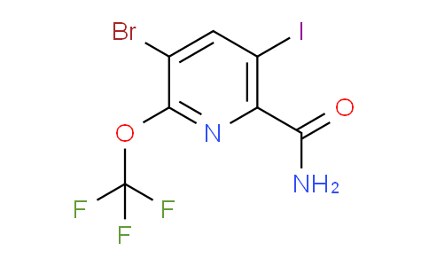 AM87439 | 1804597-32-7 | 3-Bromo-5-iodo-2-(trifluoromethoxy)pyridine-6-carboxamide