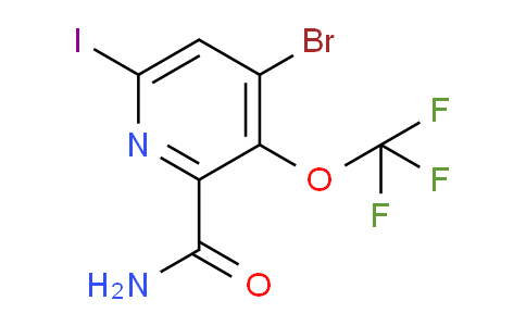 AM87444 | 1803996-47-5 | 4-Bromo-6-iodo-3-(trifluoromethoxy)pyridine-2-carboxamide