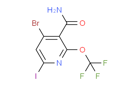 AM87445 | 1804632-05-0 | 4-Bromo-6-iodo-2-(trifluoromethoxy)pyridine-3-carboxamide