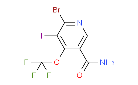 AM87456 | 1803682-11-2 | 2-Bromo-3-iodo-4-(trifluoromethoxy)pyridine-5-carboxamide