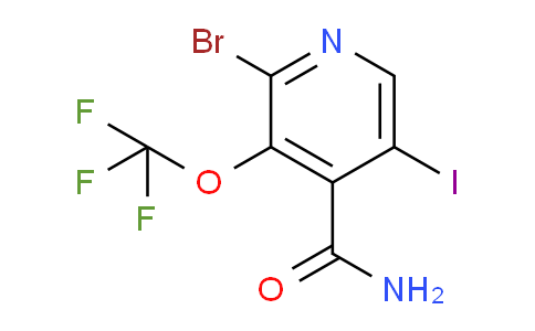 AM87463 | 1803996-20-4 | 2-Bromo-5-iodo-3-(trifluoromethoxy)pyridine-4-carboxamide