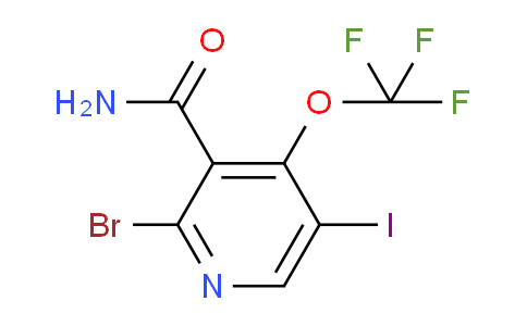 AM87465 | 1803950-58-4 | 2-Bromo-5-iodo-4-(trifluoromethoxy)pyridine-3-carboxamide