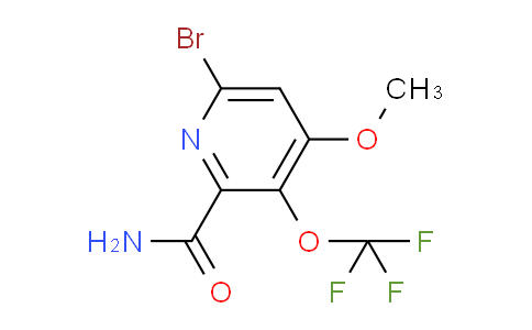 AM87469 | 1804599-87-8 | 6-Bromo-4-methoxy-3-(trifluoromethoxy)pyridine-2-carboxamide
