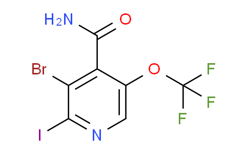 AM87476 | 1806211-38-0 | 3-Bromo-2-iodo-5-(trifluoromethoxy)pyridine-4-carboxamide