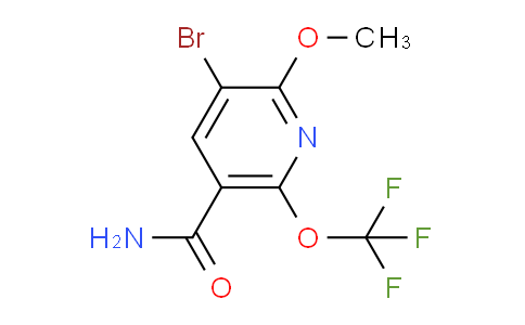 AM87486 | 1804398-67-1 | 3-Bromo-2-methoxy-6-(trifluoromethoxy)pyridine-5-carboxamide
