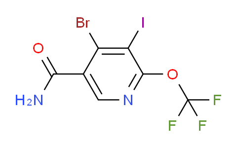 AM87489 | 1806223-98-2 | 4-Bromo-3-iodo-2-(trifluoromethoxy)pyridine-5-carboxamide