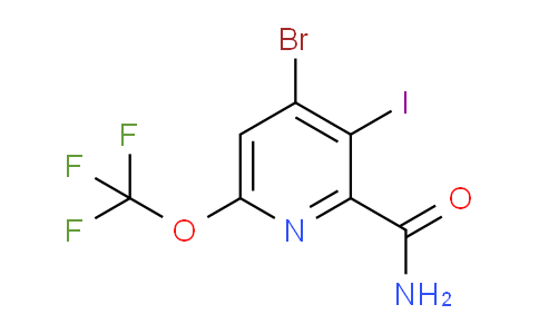 AM87491 | 1806211-45-9 | 4-Bromo-3-iodo-6-(trifluoromethoxy)pyridine-2-carboxamide