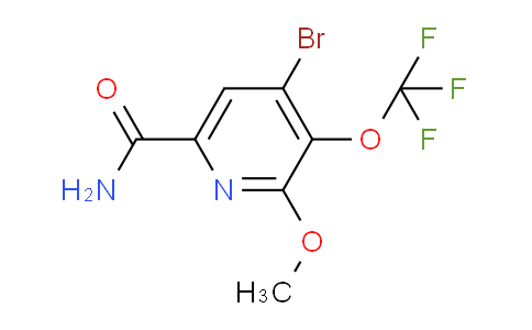 AM87497 | 1804398-86-4 | 4-Bromo-2-methoxy-3-(trifluoromethoxy)pyridine-6-carboxamide