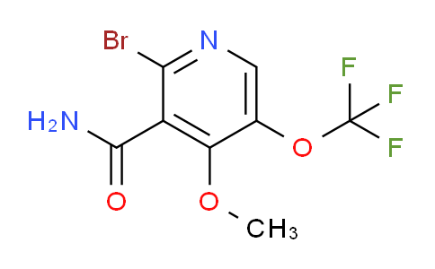 AM87503 | 1804398-52-4 | 2-Bromo-4-methoxy-5-(trifluoromethoxy)pyridine-3-carboxamide