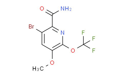 AM87523 | 1804630-42-9 | 3-Bromo-5-methoxy-6-(trifluoromethoxy)pyridine-2-carboxamide
