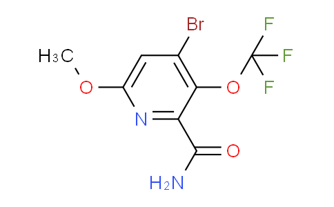 AM87525 | 1806090-25-4 | 4-Bromo-6-methoxy-3-(trifluoromethoxy)pyridine-2-carboxamide